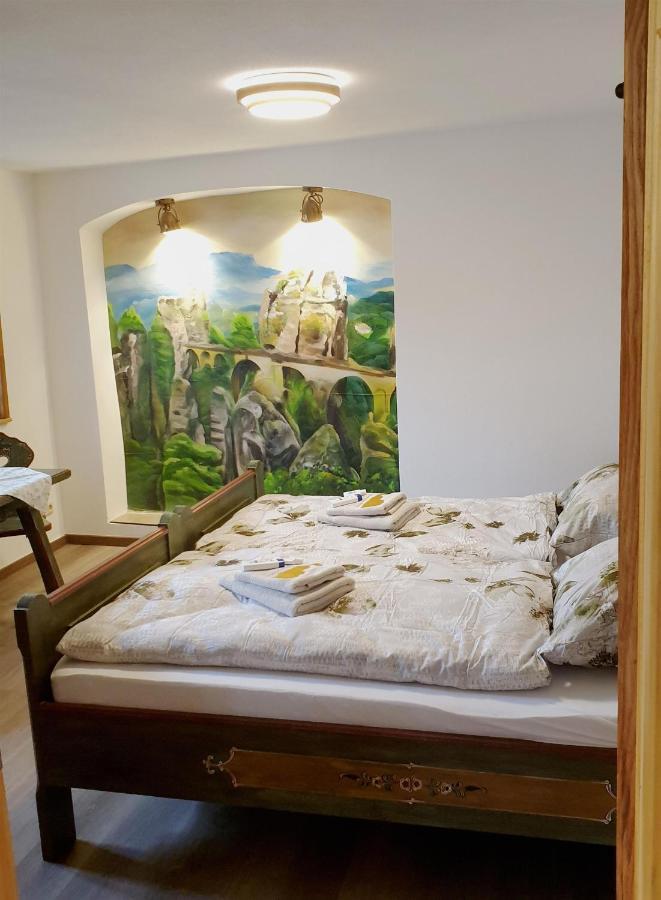 Das Ferienhaus Protze Hohnstein Exteriör bild